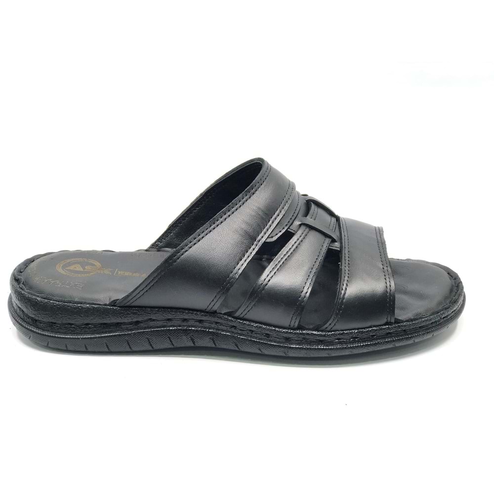 Asker 1926 %100 Hakiki Deri Erkek Full Ortapedik Terlik