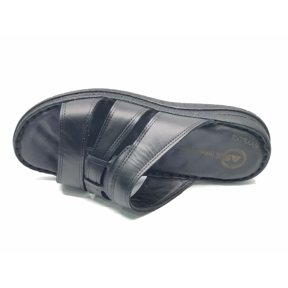 Asker 1926 %100 Hakiki Deri Erkek Full Ortapedik Terlik