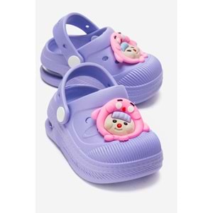 Kocamanlar 2316 Işıklı Emojili Sabo Günlük Terlik Unisex Çocuk Terlik