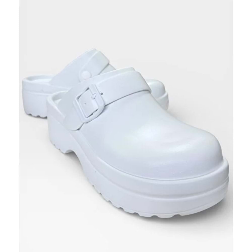 Kocamanlar E443 Sabo Doktor ve Hemşire Terliği Kalın Taban Ortapedik Terlik