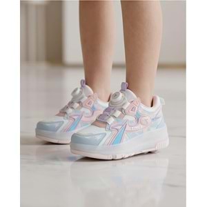 Kocamanlar Kids Club Tmr Akıllı Bağcıklı Işıklı Ortopedik Patenli Tekerli Çocuk Spor Ayakkabı