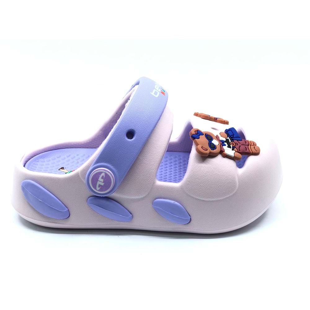 Kocamanlar E477 Hafif Rahat Taban Okul Kreş Havuz Günlük Unisex Çocuk Terlik