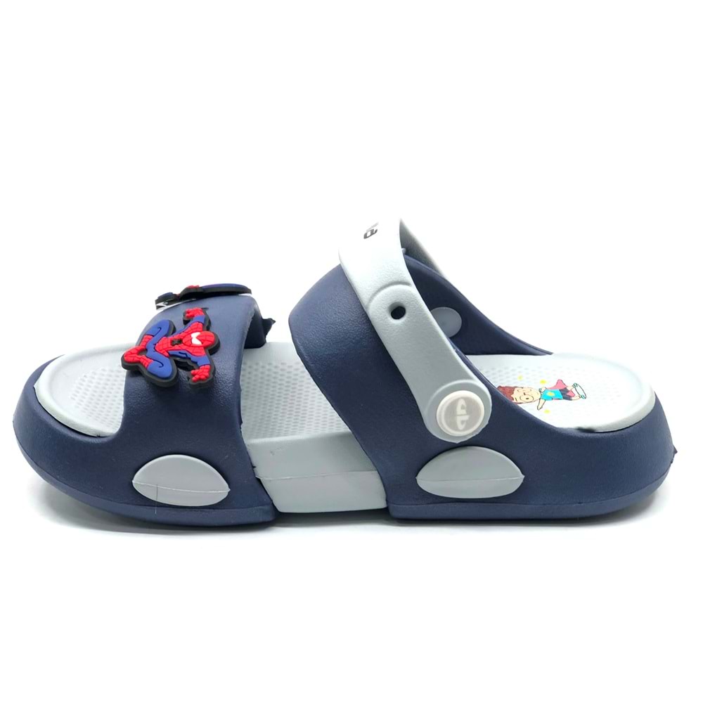 Kocamanlar E482 Hafif Rahat Taban Okul Kreş Havuz Günlük Unisex Çocuk Terlik