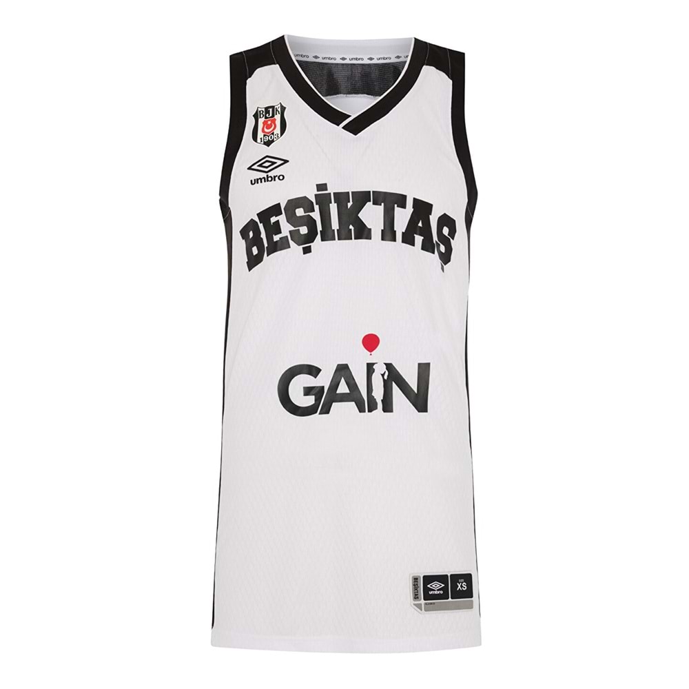 Beşiktaş Umbro Sponsor Baskılı Erkek Basketbol Forması