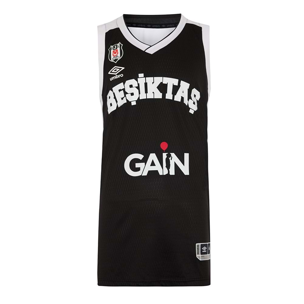 Beşiktaş Umbro Sponsor Baskılı Erkek Basketbol Forması