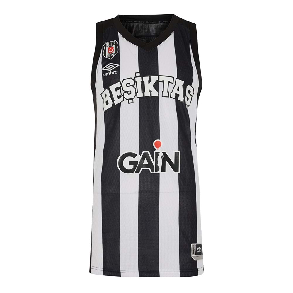 Beşiktaş Umbro Sponsor Baskılı Erkek Basketbol Forması
