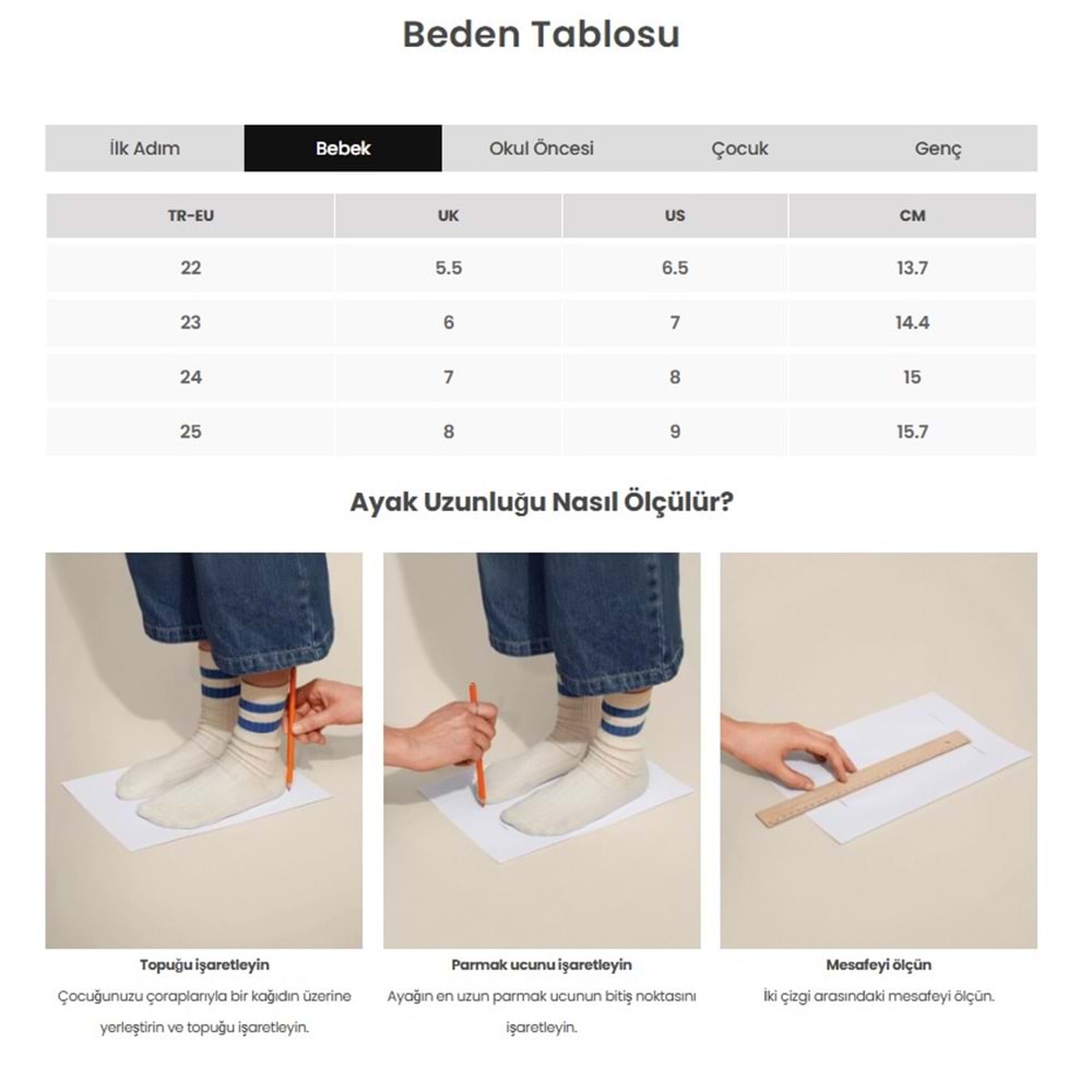 Cool Shade İlk Adım Bebek Ortopedik Çocuk Bebek Bot