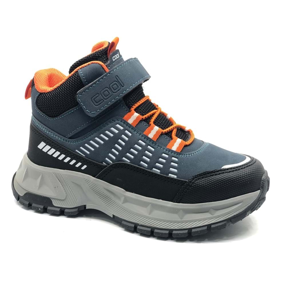 Cool 26-Tiger Ortopedik Kaymaz Taban Unisex Çocuk Bot