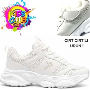 Cool Birian-26 Bağcık Görünümlü Cırt Cırtlı Sneaker Ortopedik Çocuk Spor Ayakkabı