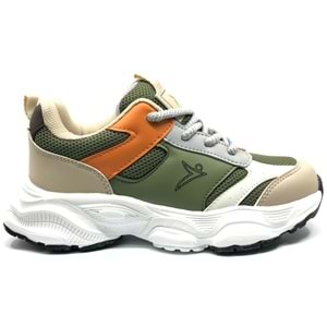 Cool Birian-26 Bağcık Görünümlü Cırt Cırtlı Sneaker Ortopedik Çocuk Spor Ayakkabı