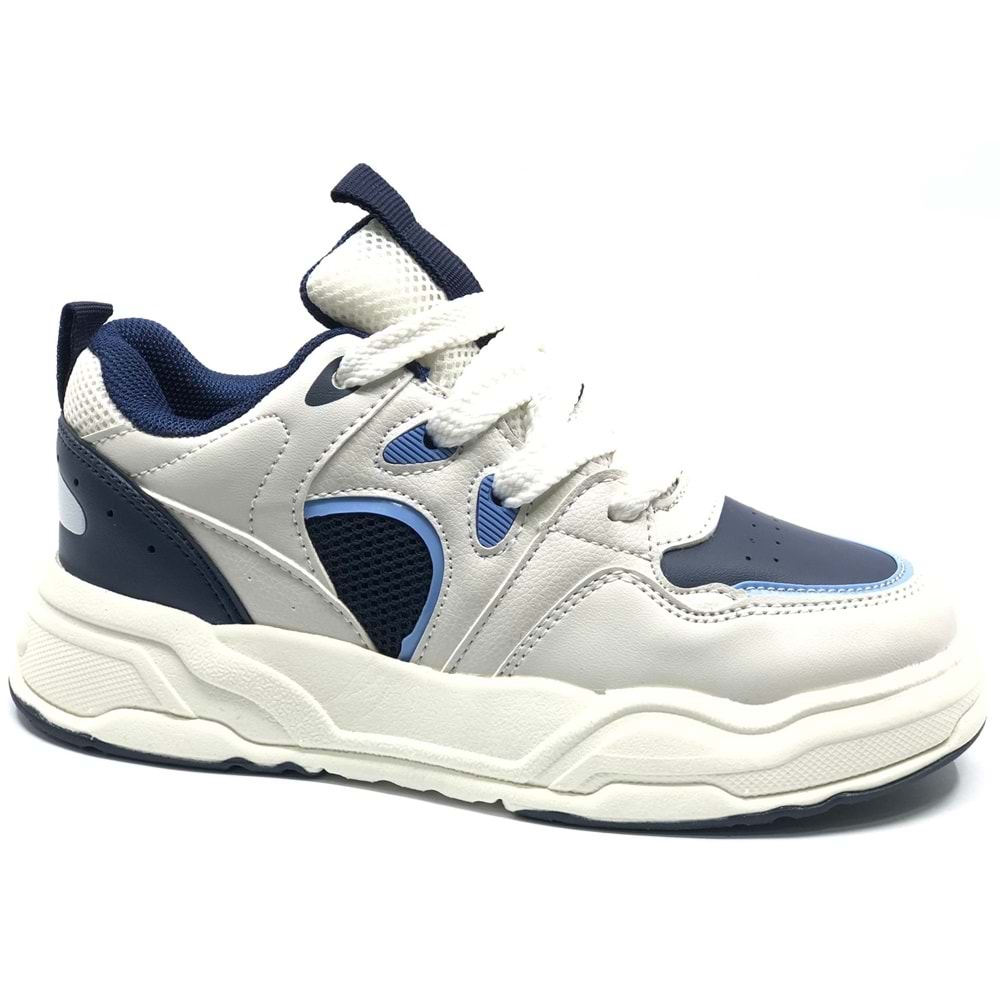 Cool Jacop Bağcık Görünümlü Cırt Cırtlı Sneaker Ortopedik Çocuk Spor Ayakkabı