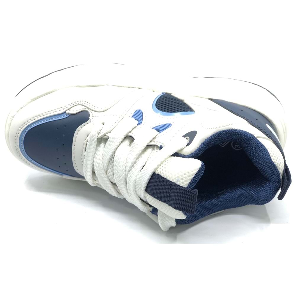 Cool Jacop Bağcık Görünümlü Cırt Cırtlı Sneaker Ortopedik Çocuk Spor Ayakkabı