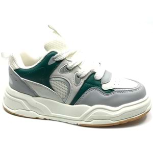 Cool Jacop Bağcık Görünümlü Cırt Cırtlı Sneaker Ortopedik Çocuk Spor Ayakkabı