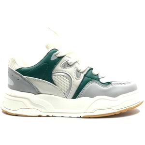 Cool Jacop Bağcık Görünümlü Cırt Cırtlı Sneaker Ortopedik Çocuk Spor Ayakkabı