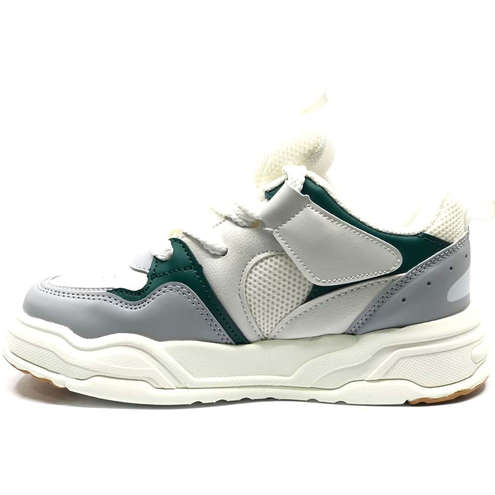 Cool Jacop Bağcık Görünümlü Cırt Cırtlı Sneaker Ortopedik Çocuk Spor Ayakkabı