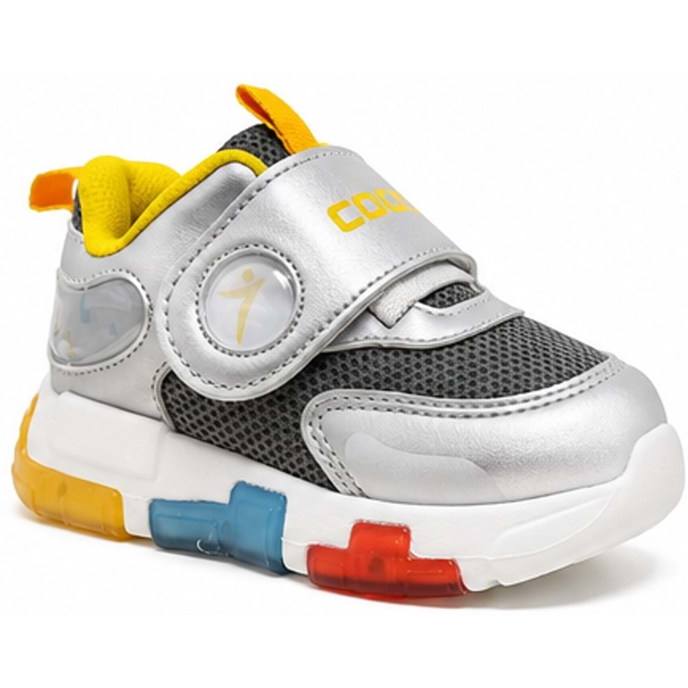 Cool Kieran Akıllı Bağcıklı Işıklı Ortopedik Çocuk Spor Ayakkabı