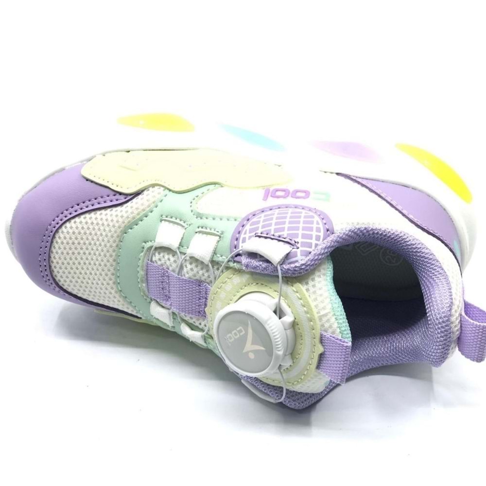 Cool Leon Akıllı Bağcıklı Işıklı Ortopedik Çocuk Spor Ayakkabı