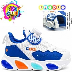 Cool Leon Akıllı Bağcıklı Işıklı Ortopedik Çocuk Spor Ayakkabı