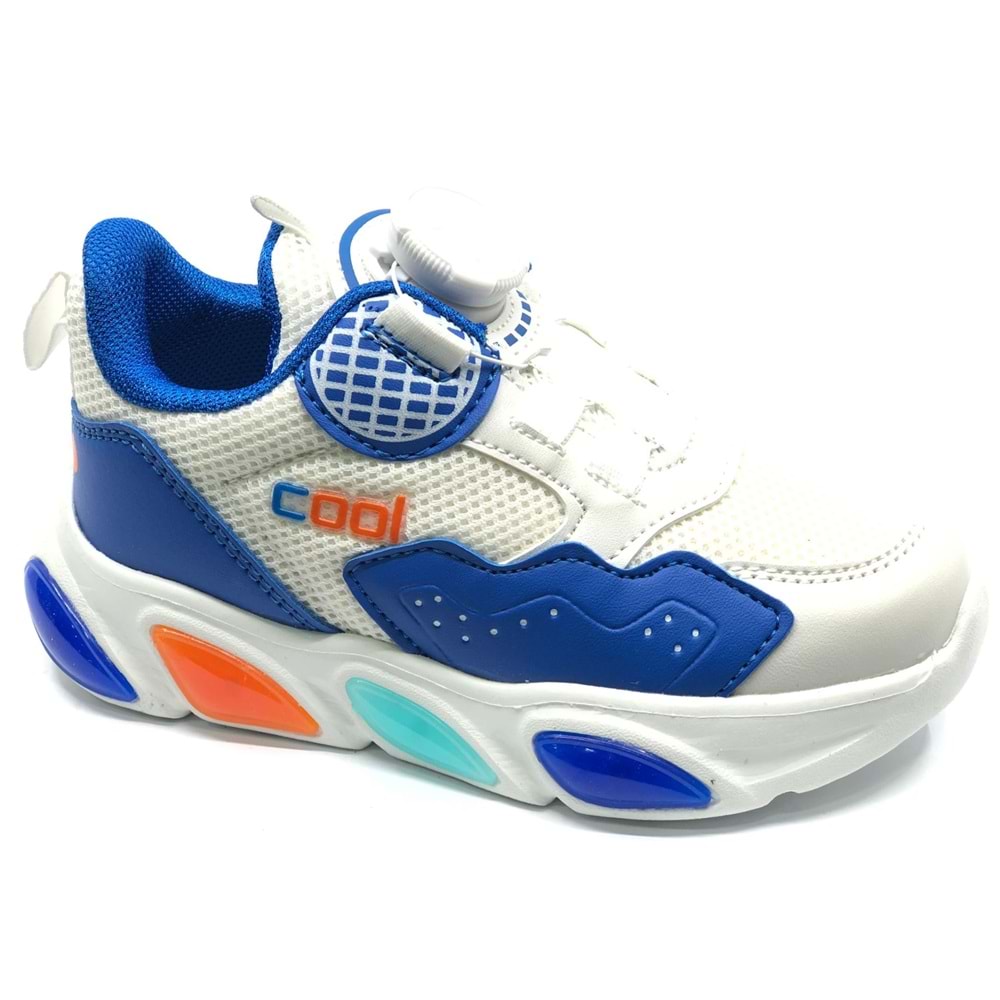 Cool Leon Akıllı Bağcıklı Işıklı Ortopedik Çocuk Spor Ayakkabı