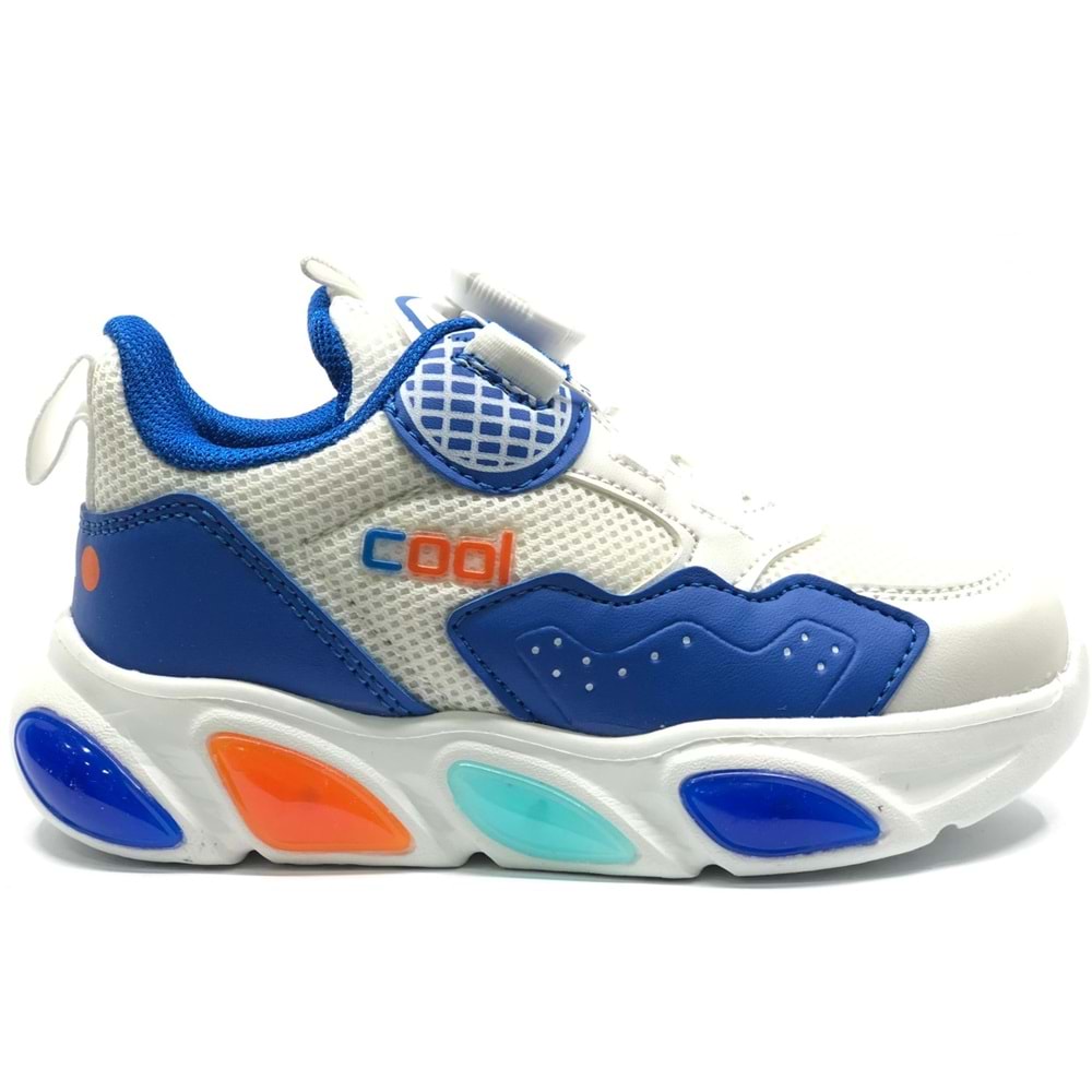 Cool Leon Akıllı Bağcıklı Işıklı Ortopedik Çocuk Spor Ayakkabı