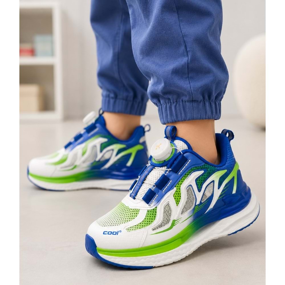 Cool Zeo Akıllı Bağcıklı Ortopedik Çocuk Spor Ayakkabı