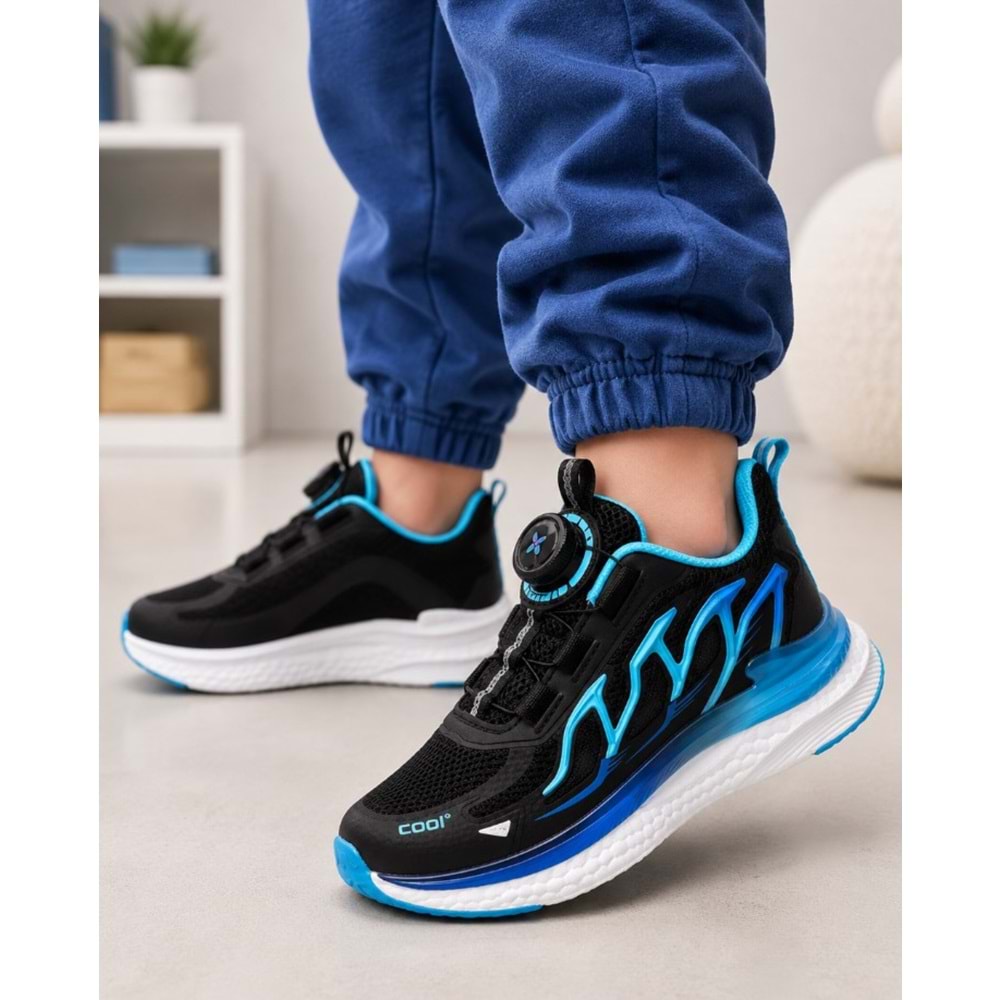 Cool Zeo Akıllı Bağcıklı Ortopedik Çocuk Spor Ayakkabı