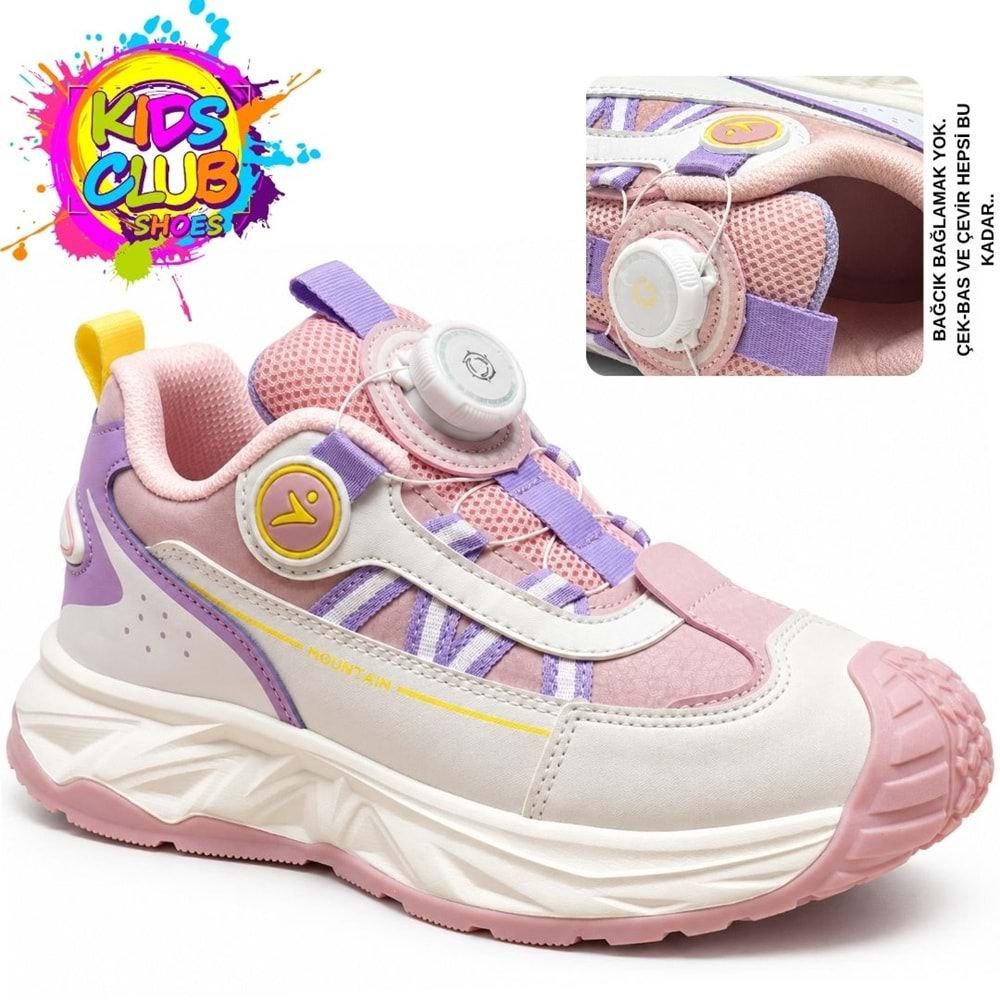 Cool Yorgi Akıllı Bağcıklı Ortopedik Çocuk Spor Ayakkabı