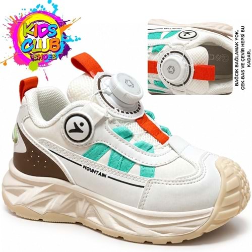 Cool Yorgi Akıllı Bağcıklı Ortopedik Çocuk Spor Ayakkabı
