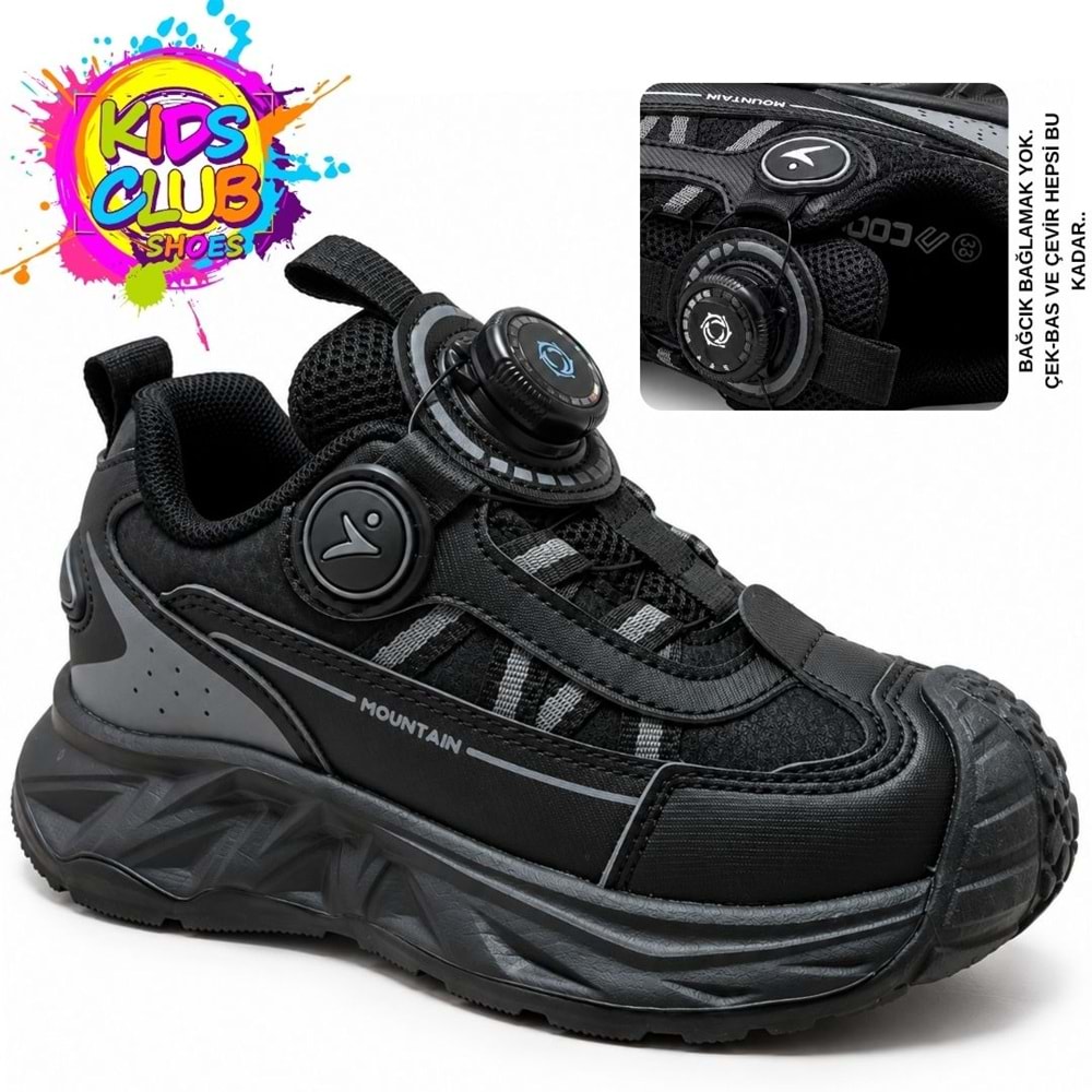 Cool Yorgi Akıllı Bağcıklı Ortopedik Çocuk Spor Ayakkabı